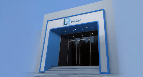 Fachada da LR Soluções em Saúde
